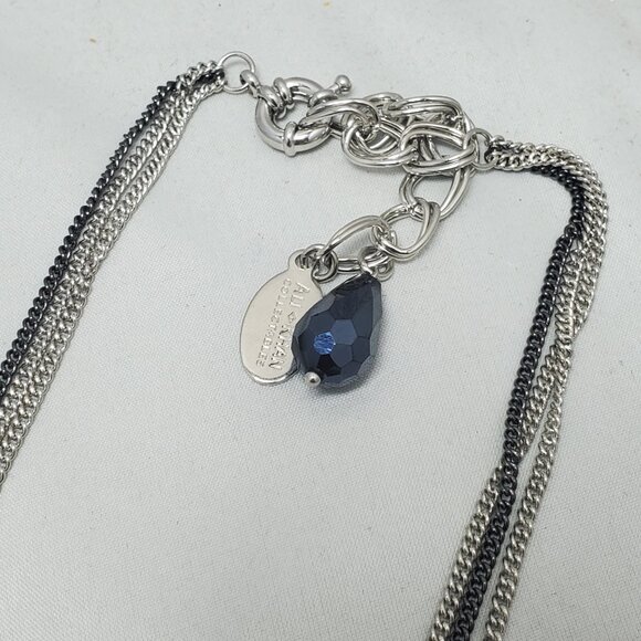 ALI khan uber statement pendant neck in faceted donut crystals and glass beads - Picture 7 of 13